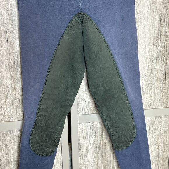 Vintage Equissentials Pants Breeches Blue and Gray Made in USA - Picture 8 of 9